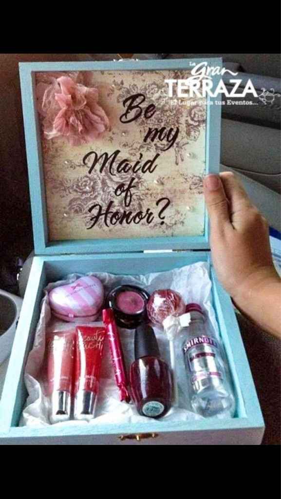 Ideas para pedirle a tu amigas que sean tus damas - 12