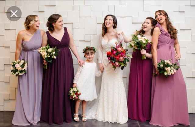 Que color serán los vestidos de tus damas????? - 3