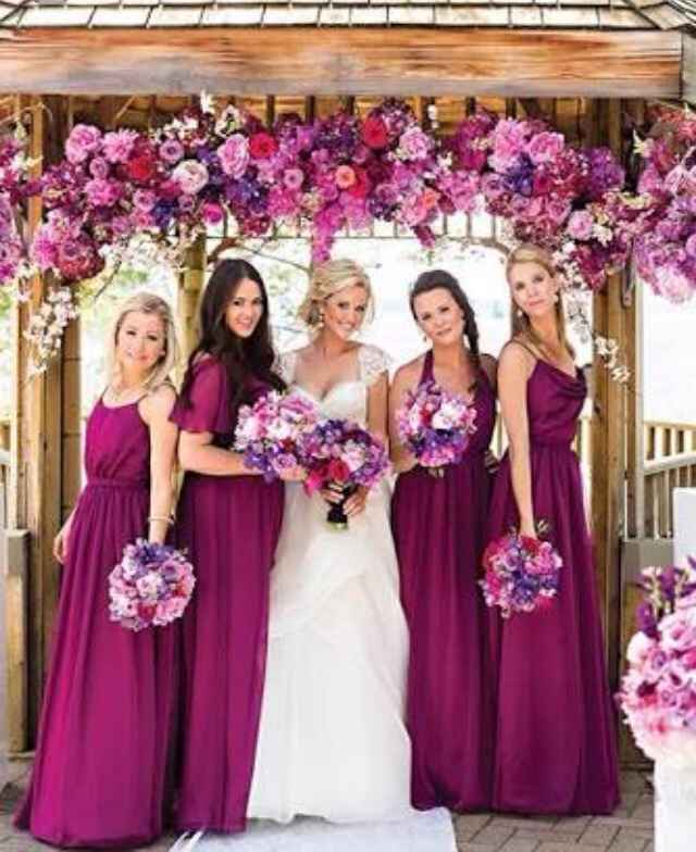 Que color serán los vestidos de tus damas????? - 5