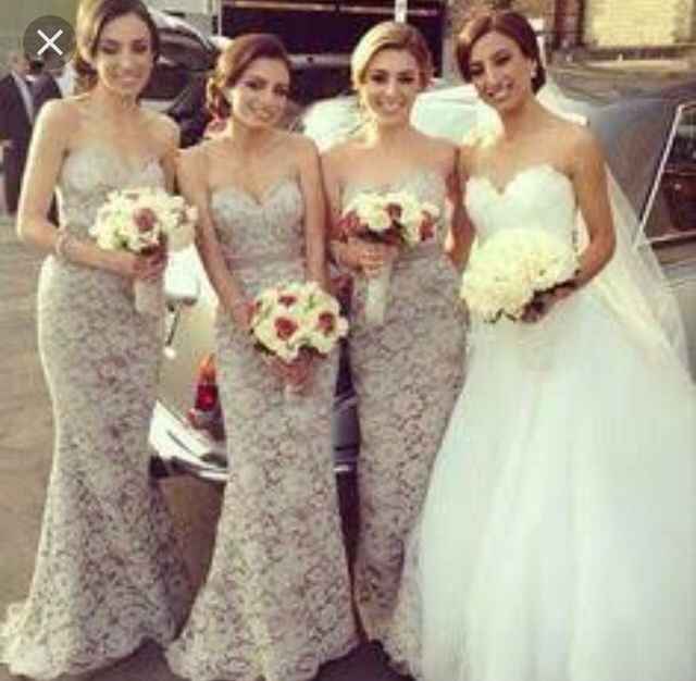 Que color serán los vestidos de tus damas????? - 12