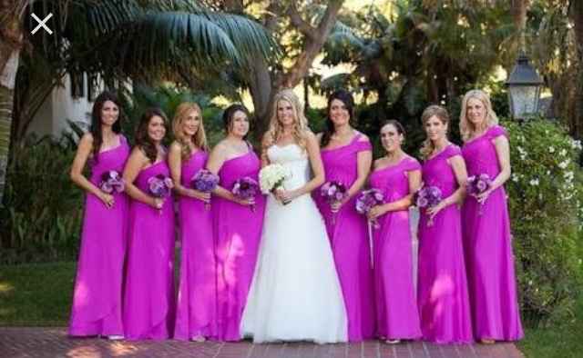 Que color serán los vestidos de tus damas????? - 16