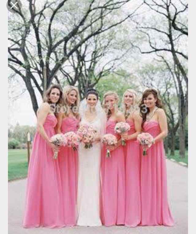 Que color serán los vestidos de tus damas????? - 17