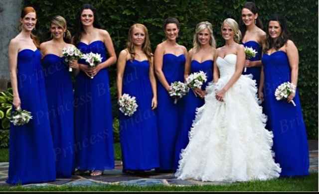 Que color serán los vestidos de tus damas????? - 21