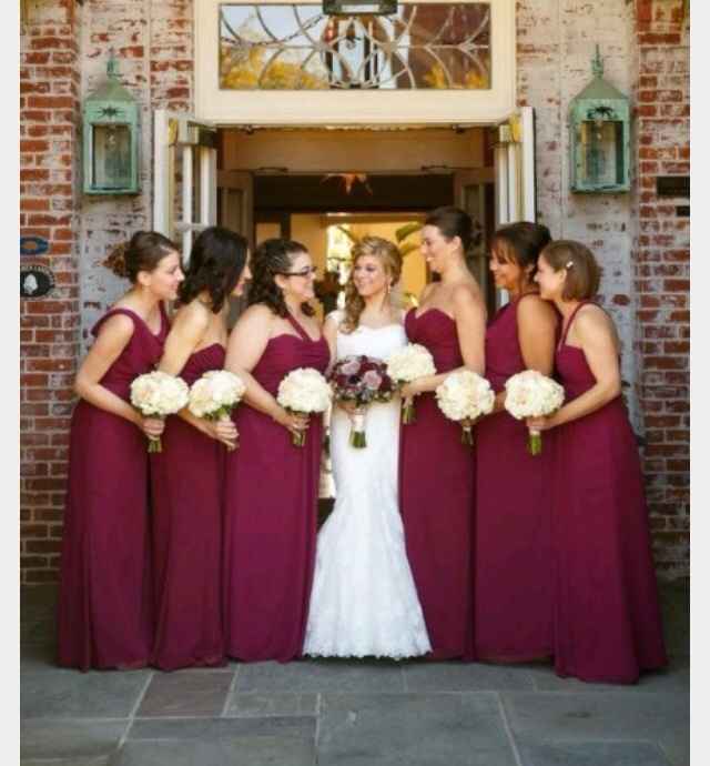 Que color serán los vestidos de tus damas????? - 29