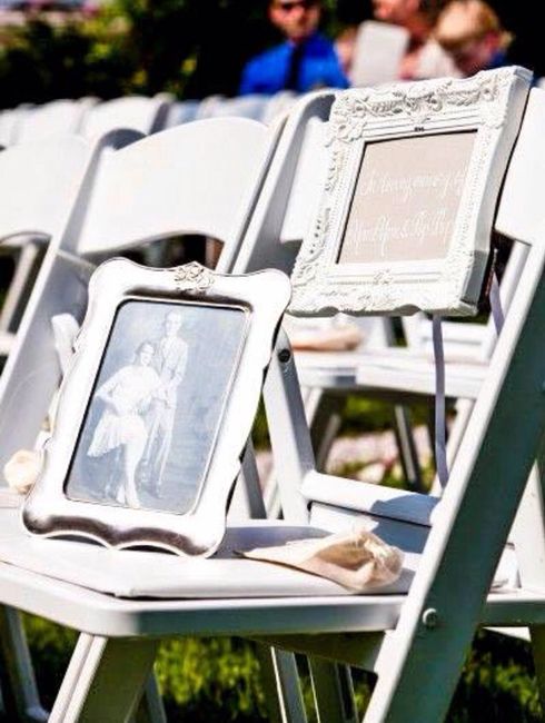Ideas para recordar ausencias familiares en la boda - 2
