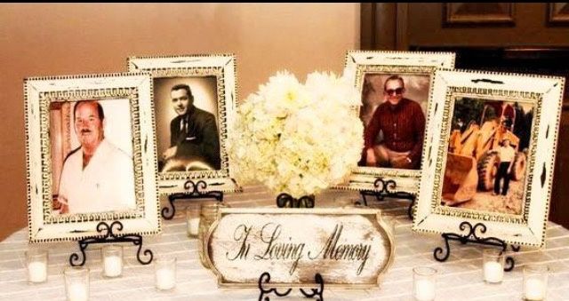 Ideas para recordar ausencias familiares en la boda - 5