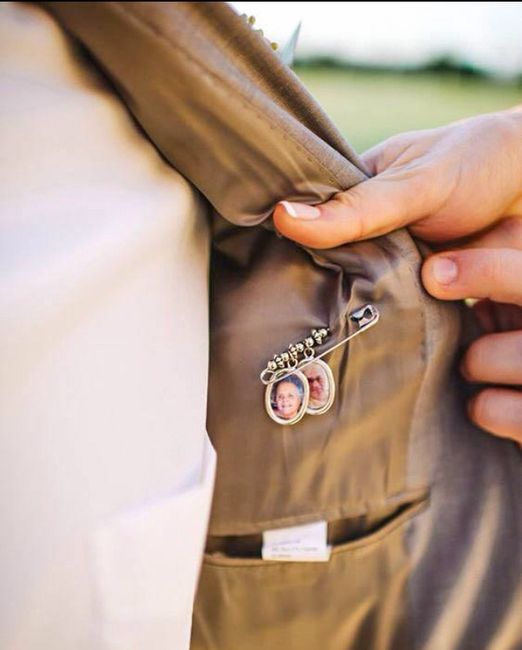 Ideas para recordar ausencias familiares en la boda - 6