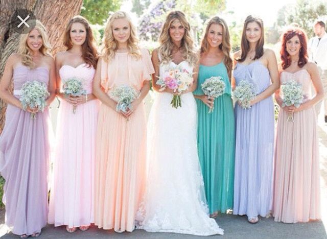 Que color serán los vestidos de tus damas????? - 6