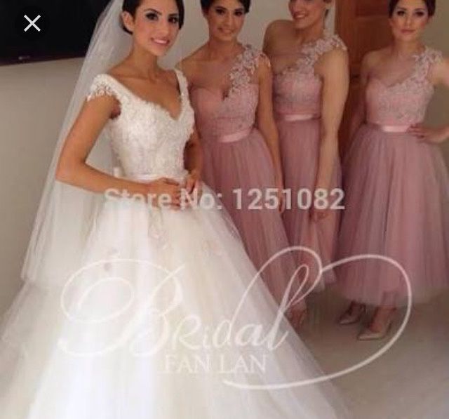 Que color serán los vestidos de tus damas????? - 14