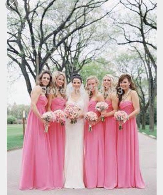 Que color serán los vestidos de tus damas????? - 17