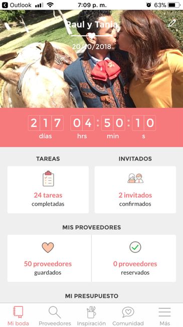 ¿Cuánto falta para que se casen? - 1