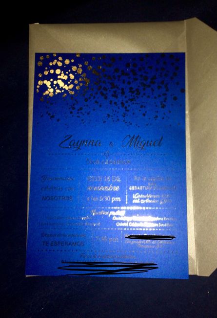 Mis invitaciones..💌 2