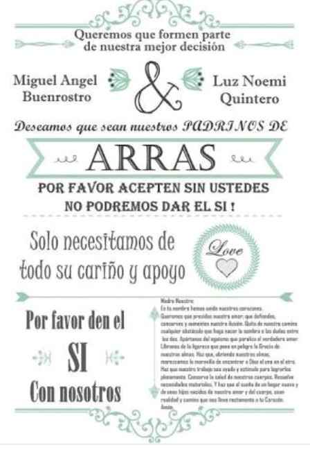  Invitación a padrinos - 1