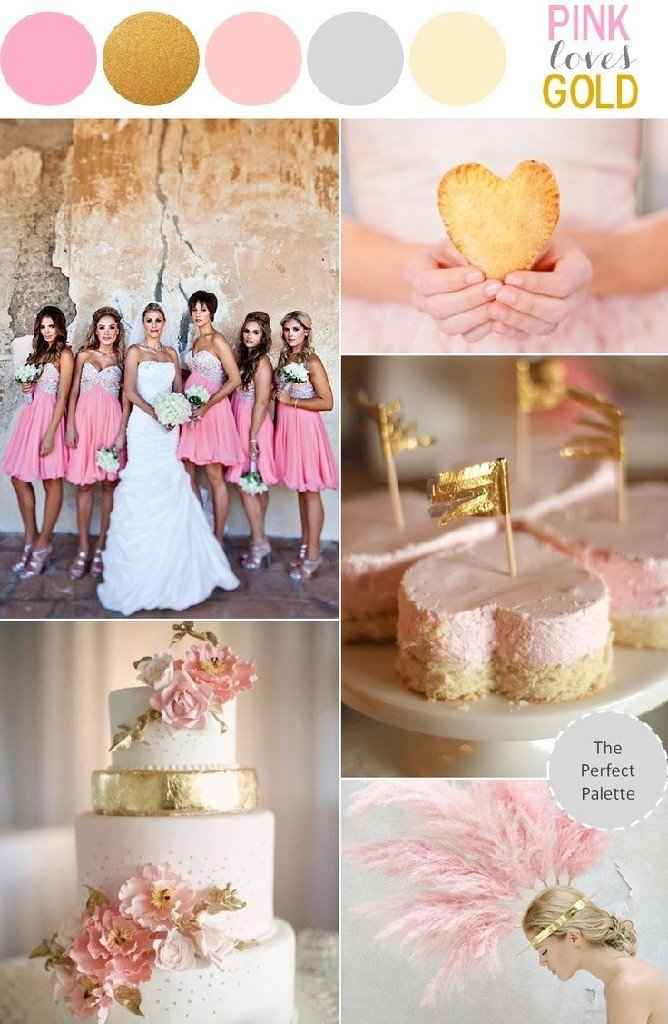  Tonos Rosa y dorado🌹 - 17