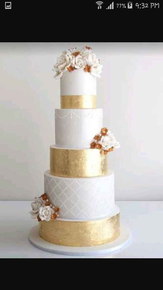 Combinación de colores blanco con dorado - 1