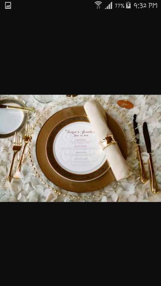 Combinación de colores blanco con dorado - 2