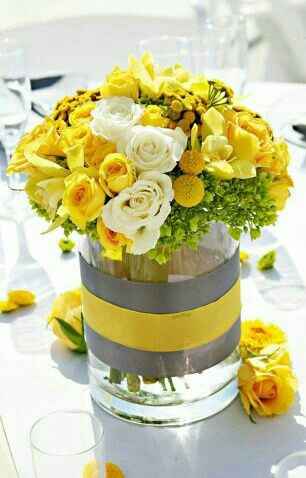 Combinación de colores amarillo y blanco - 1