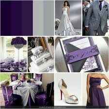 Combinaciones de colores en plateado y morado - 3