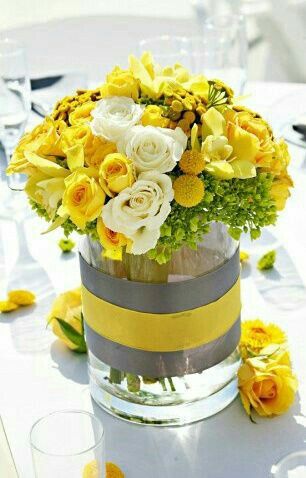 Combinación de colores amarillo y blanco - 1