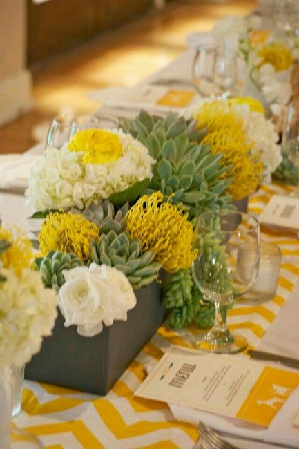 Combinación de colores amarillo y blanco - 2