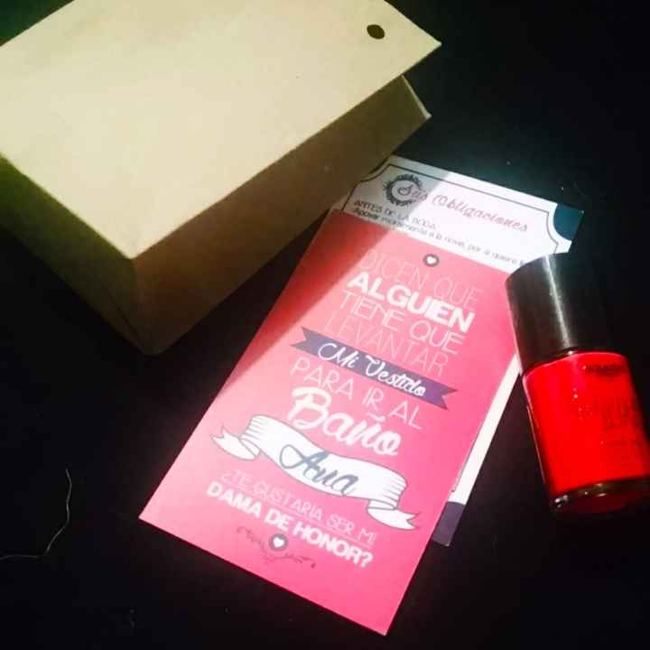 InvitaciÓn para damas de honor - 5