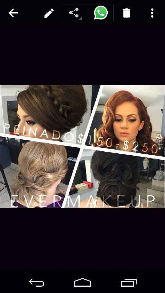 Brides, realmente vale gastar muchisimo en el peinado y maquillaje? - 2