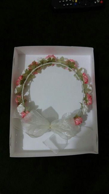 Corona de flores de mis pajes :) - 3
