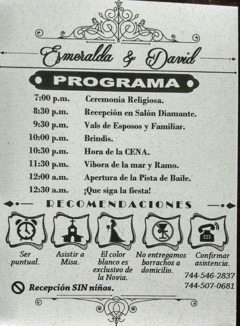 Invitaciones vintage - 3