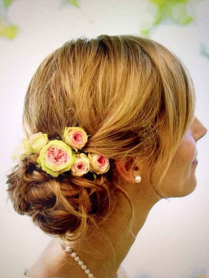 20 ideas para usar flores en tu peinado - 2