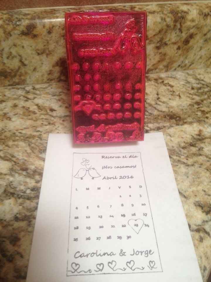 Por fin tengo mi sello  - 1