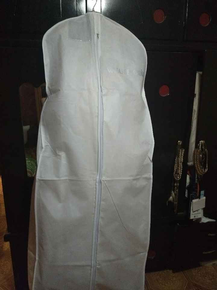  Ya está mi vestido en casa 😍 - 1