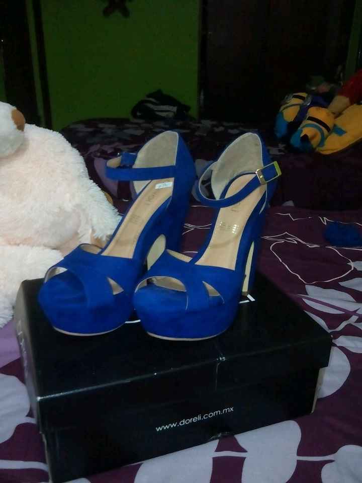 Mis zapatos para el gran dia b!!!! - 2