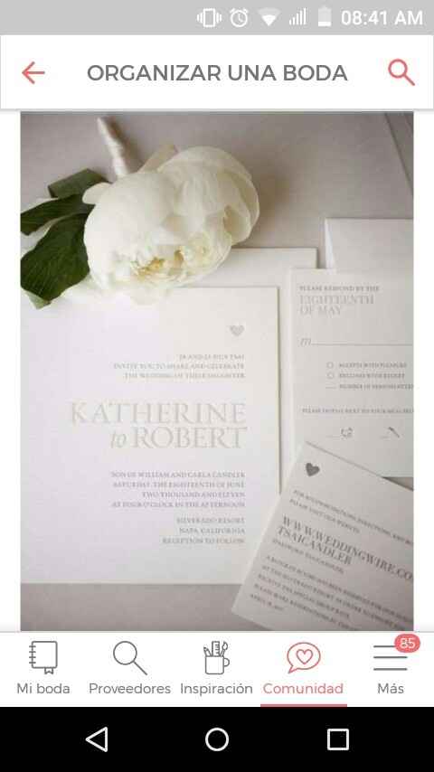 Nuestras invitaciones giovanna y david - 1