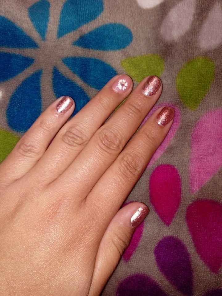 Uñitas para mi pedida de mano - 1