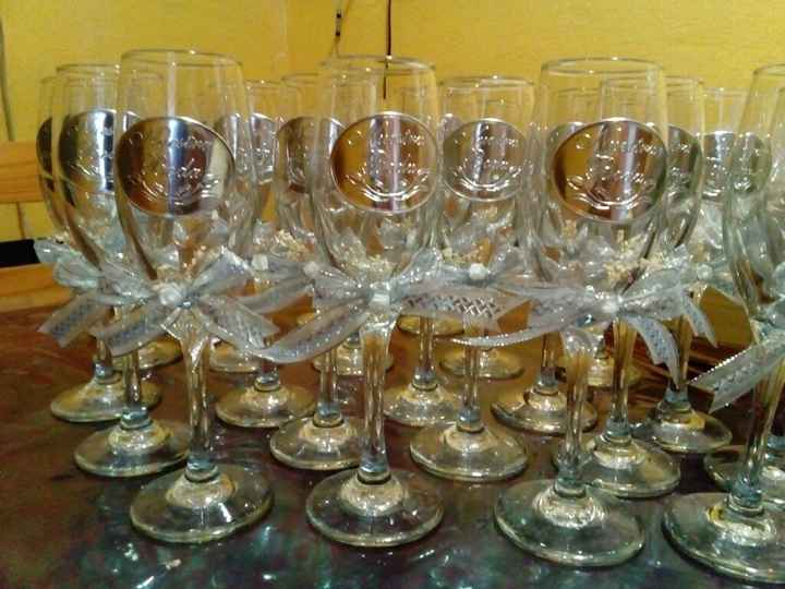 Listas copas para el brindis :) - 3