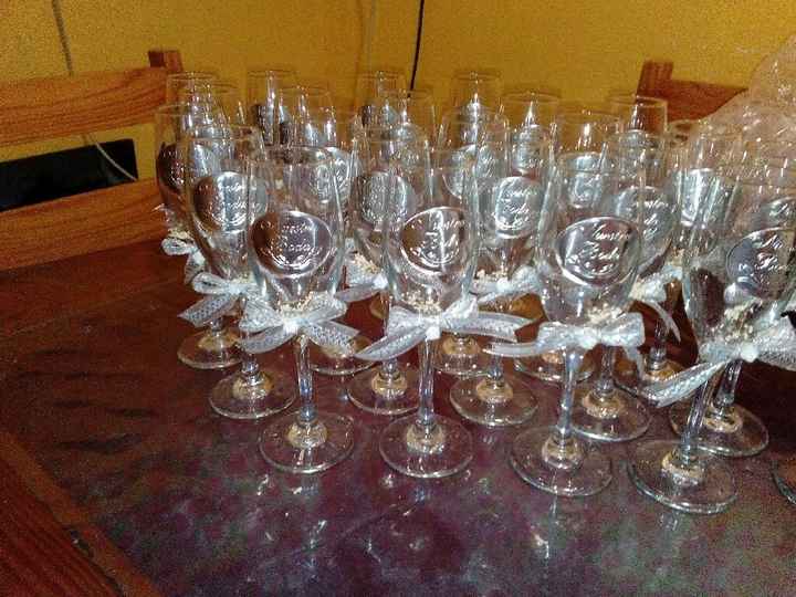 Listas copas para el brindis :) - 5