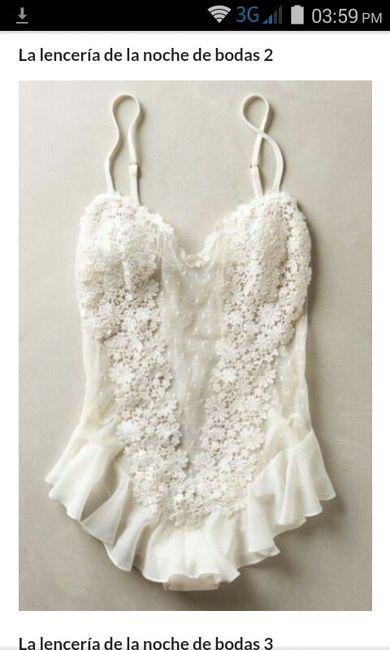 Lencería de boda! - 1