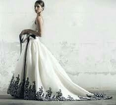 Vestido de novia de color - 5