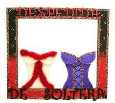 Marcos para despedida de soltera - 1