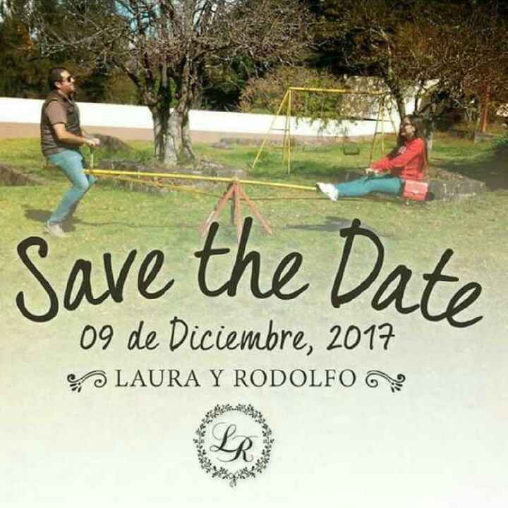 ¿Necesario o lujo?  Save the Date - 1
