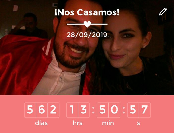¿Cuánto falta para que se casen? - 1