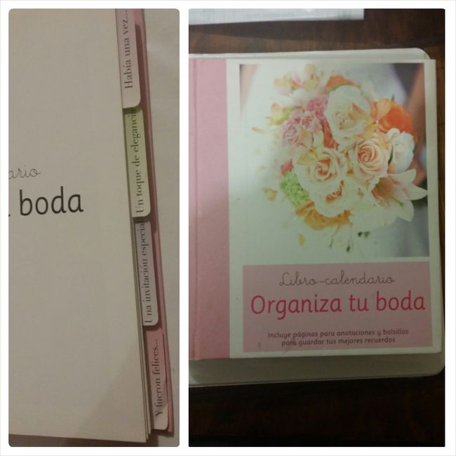 Busco una libreta o carpeta para organizar mi boda - 1