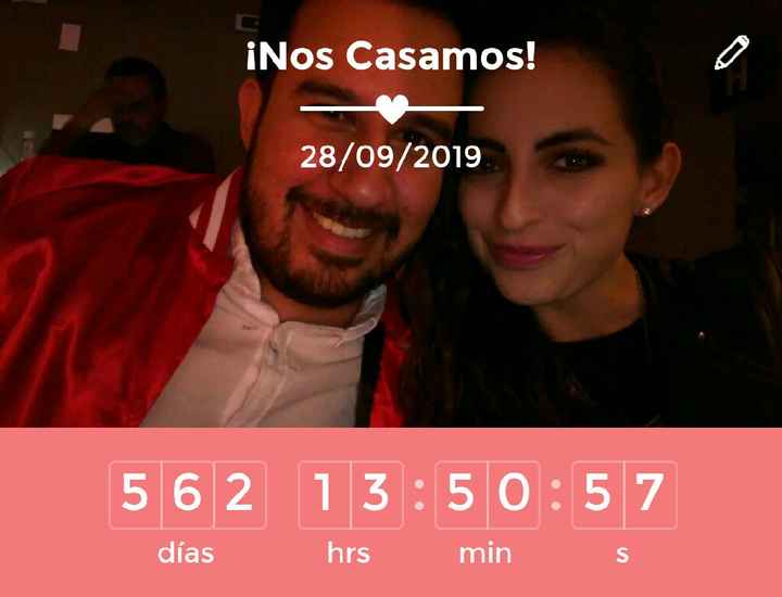 ¿Cuánto falta para que se casen? - 1