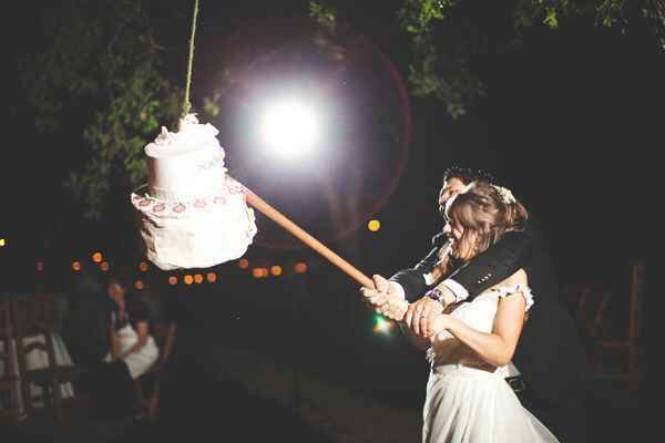 Piñata en la boda!!! - 2
