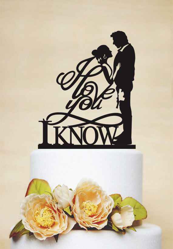 10 Cake Toppers para tu pastel de bodas - 1