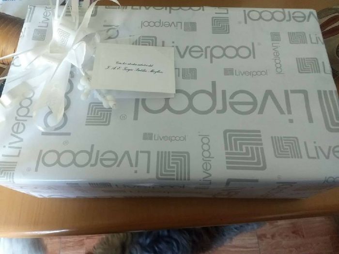 Nuestro primer regalo de bodas 🥰👰🤵🥰 1