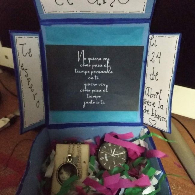 Entrega de reloj y relicario 😊😍😊 2