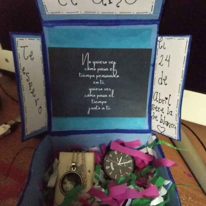 Entrega de reloj y relicario 😊😍😊 - 2