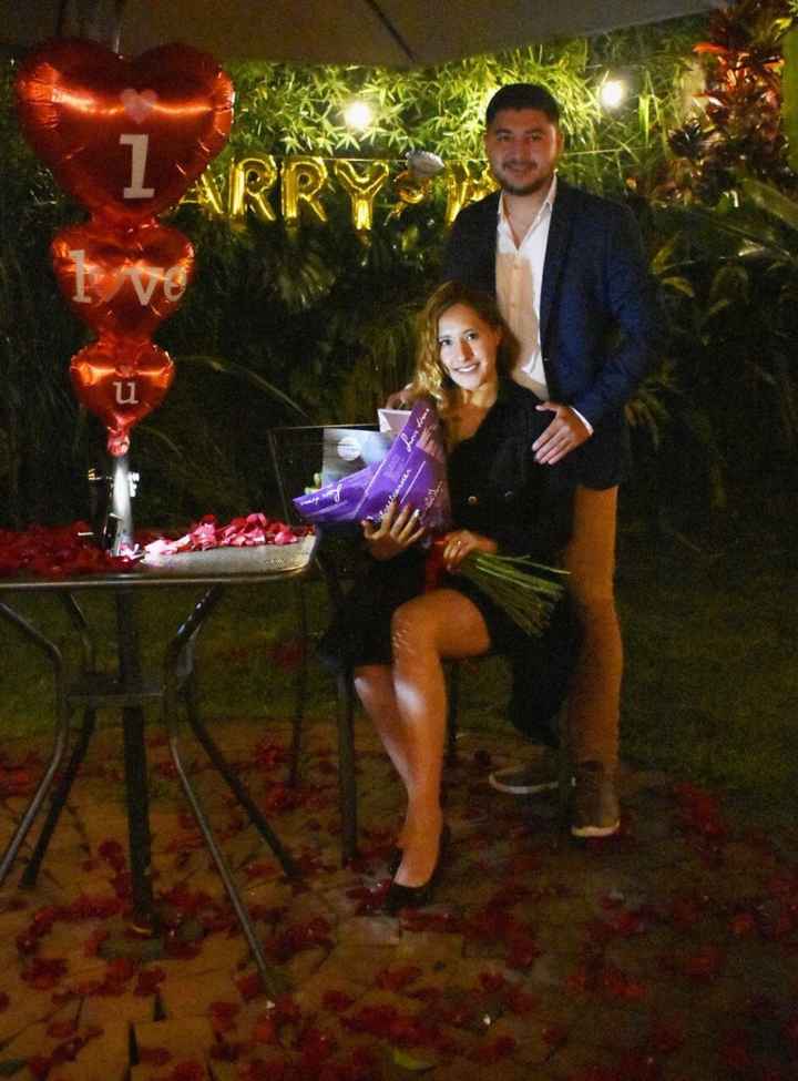 📷Publica la primera foto que se tomaron comprometidos - 1