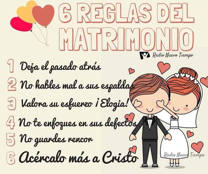6 reglas para el matrimonio - 1